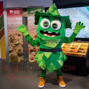 Green Nachos mascotte...