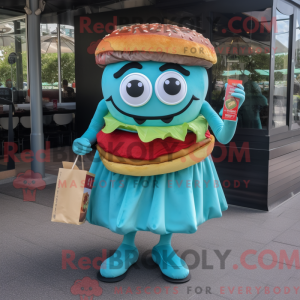 Mascot karakter van een...