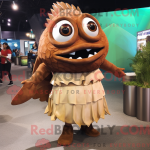 Mascottekarakter van een...