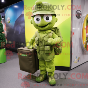 Mascottefiguur van een...