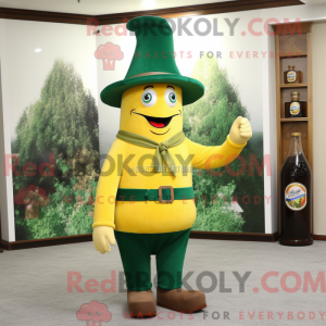 Mascot karakter van een...