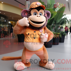 Mascot karakter van een...