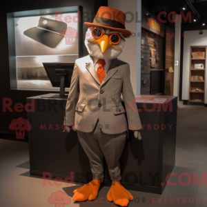 Mascot character of a Rust...