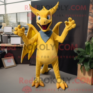Mascot character of a...
