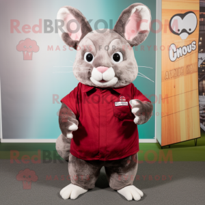 Maroon Chinchilla maskot...