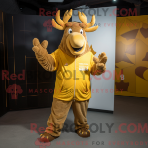 Personagem de máscara de um...