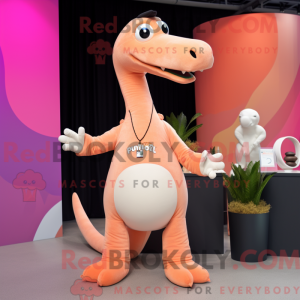 Mascot karakter van een...