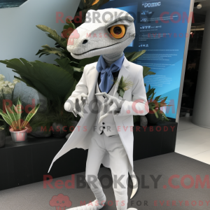 Mascot character of a White...
