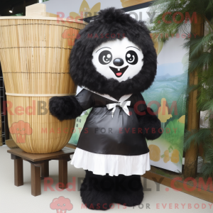 Postava maskota Black Dim...