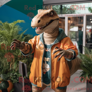 Mascot karakter van een Tan...