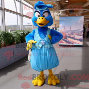 Maskot-karakter af en...