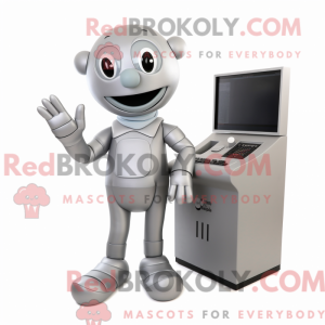 Mascot character of a Gray...
