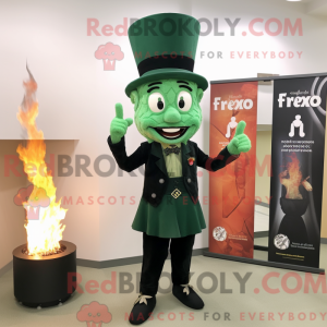 Mascottefiguur van een...