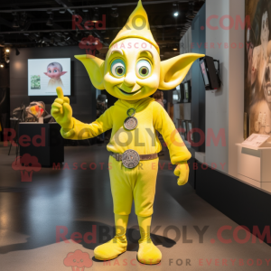 Mascottekarakter van een...