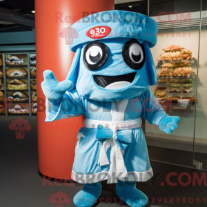 Mascot character of a Sky...