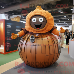 Mascot character of a Rust...