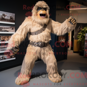 Mascot karakter van een...
