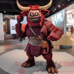 Mascot karakter van een...