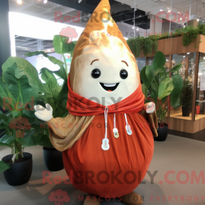 Mascot karakter van een...