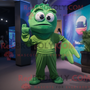 Mascot karakter van een...