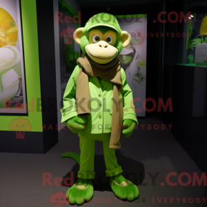 Mascot character of a Lime...