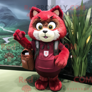 Personnage mascotte d un...