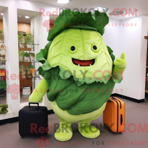 Mascot character of a Peach...