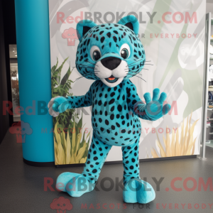 Mascot karakter van een...