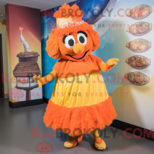 Mascot character of a...