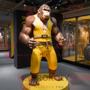 Mascot character of a...