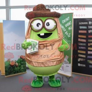 Mascot karakter van een...