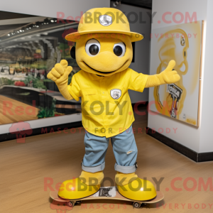 Mascottekarakter van een...