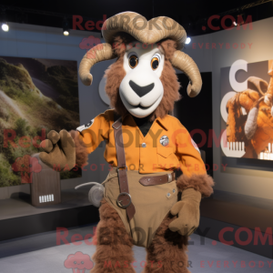 Mascot karakter van een...
