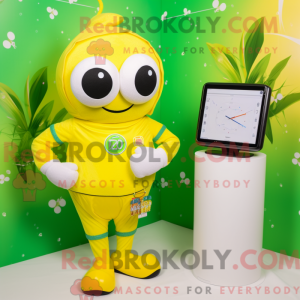 Mascottekarakter van een...