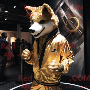 Personnage mascotte d un...