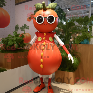 Mascot karakter van een...