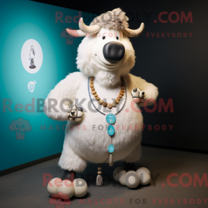 Mascot character of a Cream...