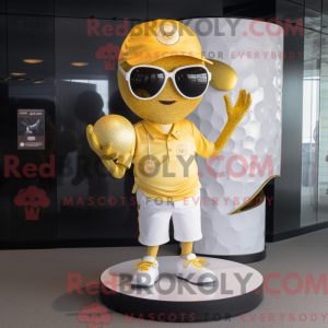 Mascot character of a Gold...
