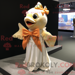 Mascottefiguur van een...
