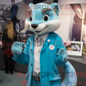 Mascot karakter van een...
