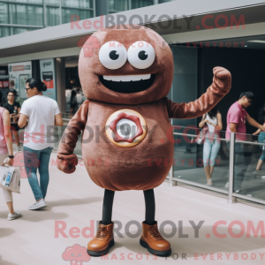 Mascot karakter van een...