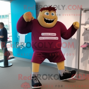 Mascot character of a...
