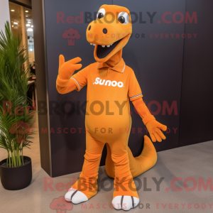 Mascot karakter van een...