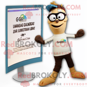 Personnage mascotte d un...