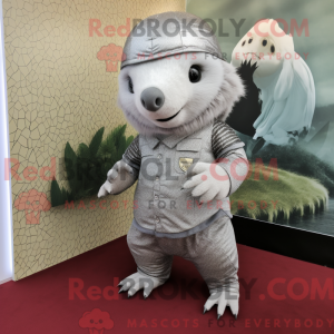 Personagem de máscara de um...