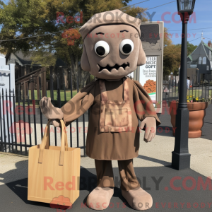 Mascottekarakter van een...