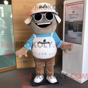 Mascottekarakter van een...