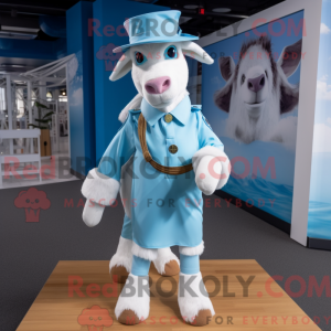 Maskot postava nebesky...
