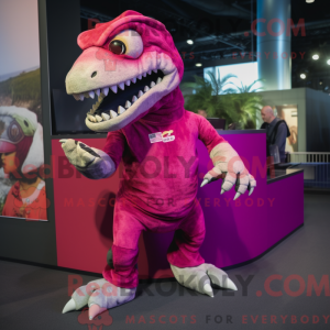 Mascot karakter van een...