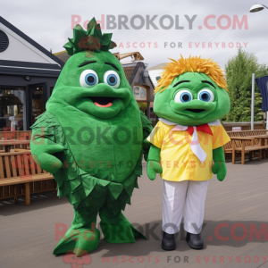 Mascot karakter van een...